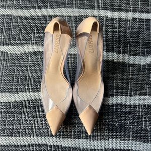 Schutz Cendi Transparent Heels